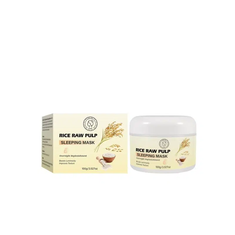 Rice Raw Pulp Sleeping Mask