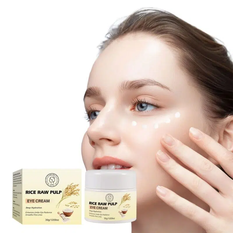 Rice Raw Pulp Eye Cream for Bulk– Effective Dark Circle &Puffines