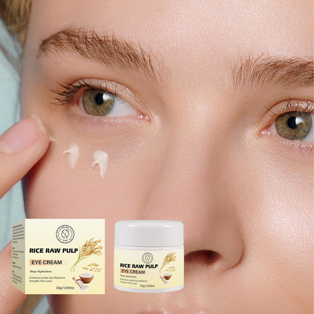 Rice Raw Pulp Eye Cream for Bulk– Effective Dark Circle &Puffines