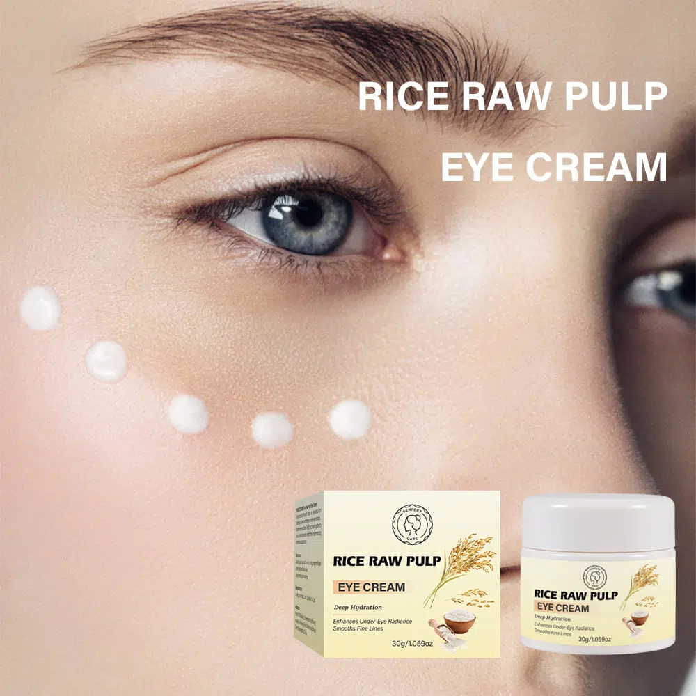 Rice Raw Pulp Eye Cream for Bulk– Effective Dark Circle &Puffines