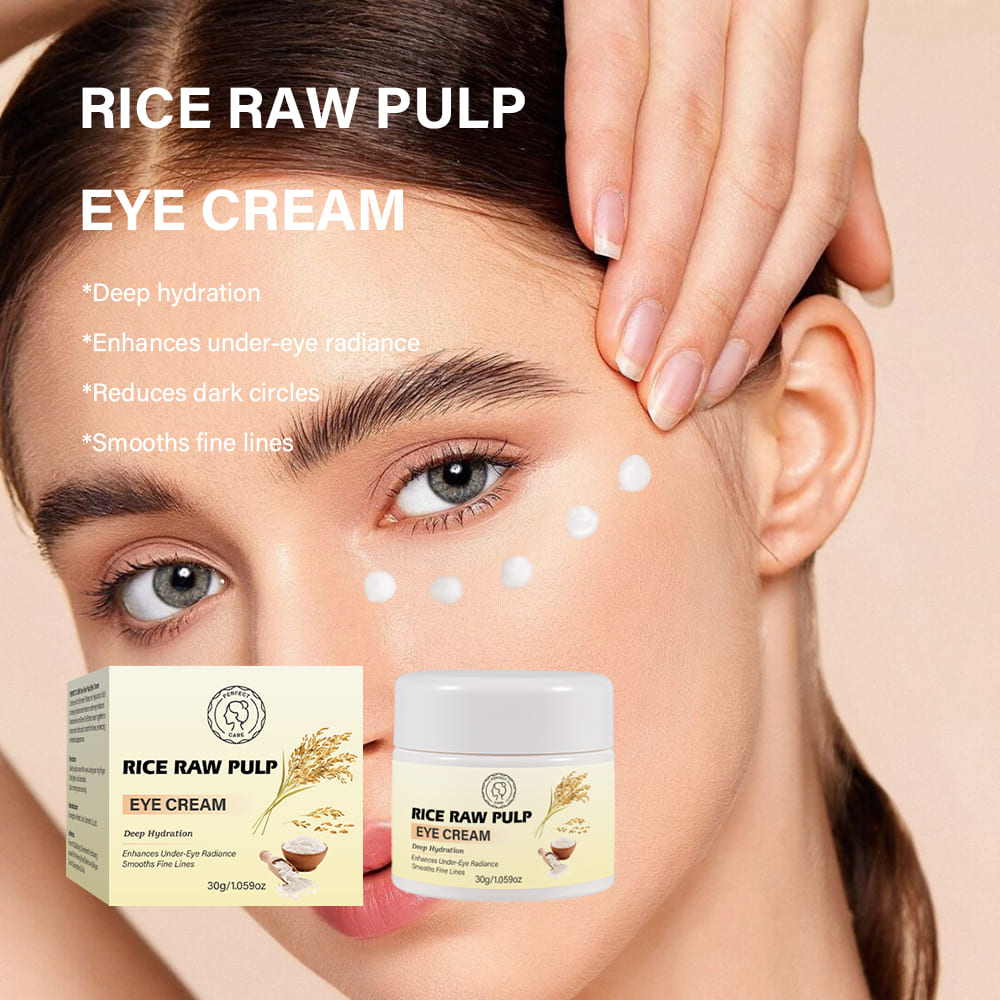 Rice Raw Pulp Eye Cream for Bulk– Effective Dark Circle &Puffines