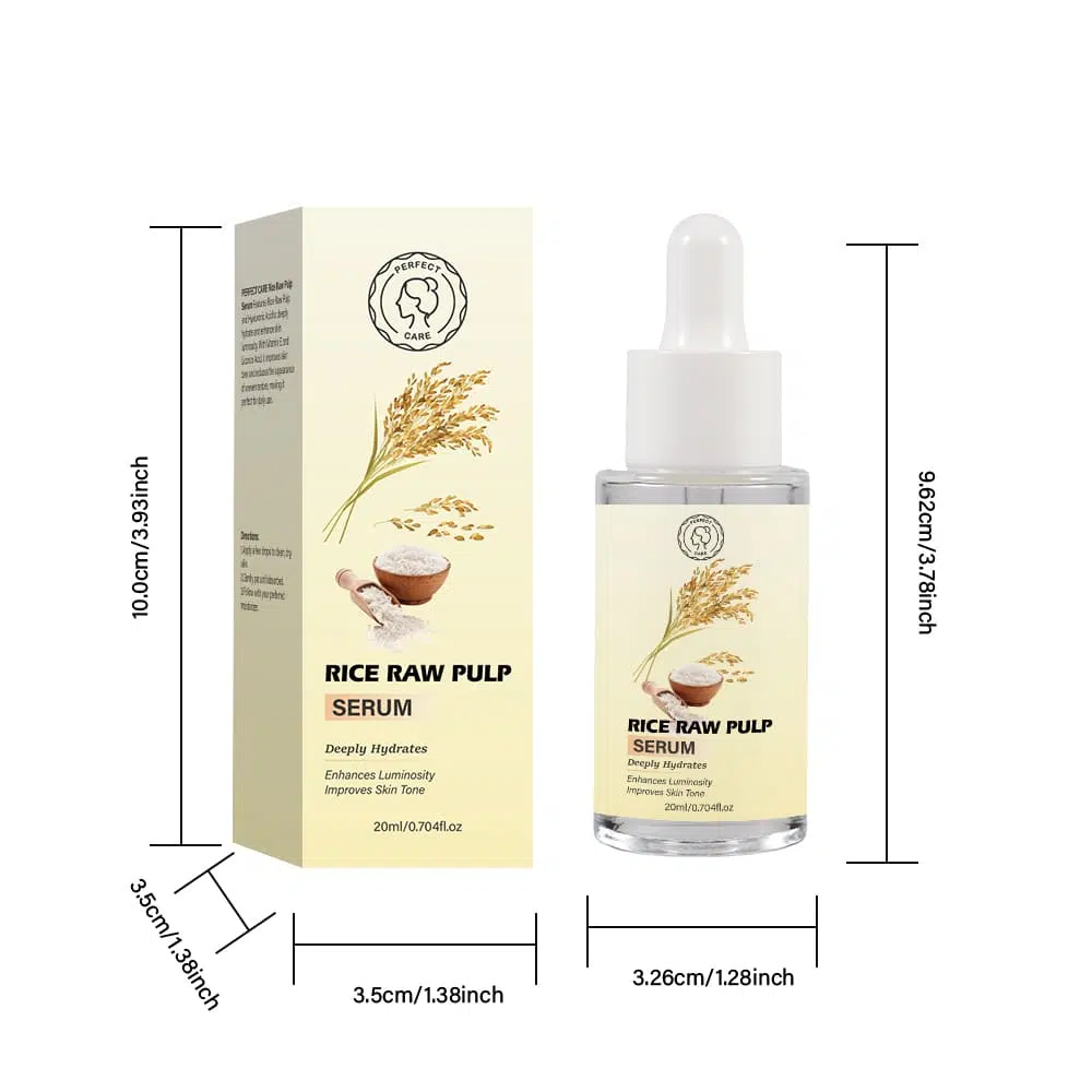 Rice Raw Pulp Serum – Gentle, Effective Skincare,Private Label
