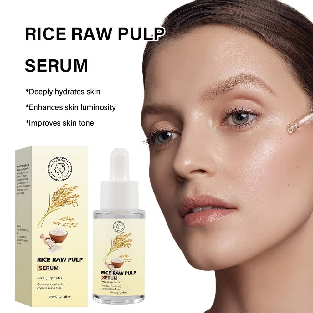 Rice Raw Pulp Serum – Gentle, Effective Skincare,Private Label