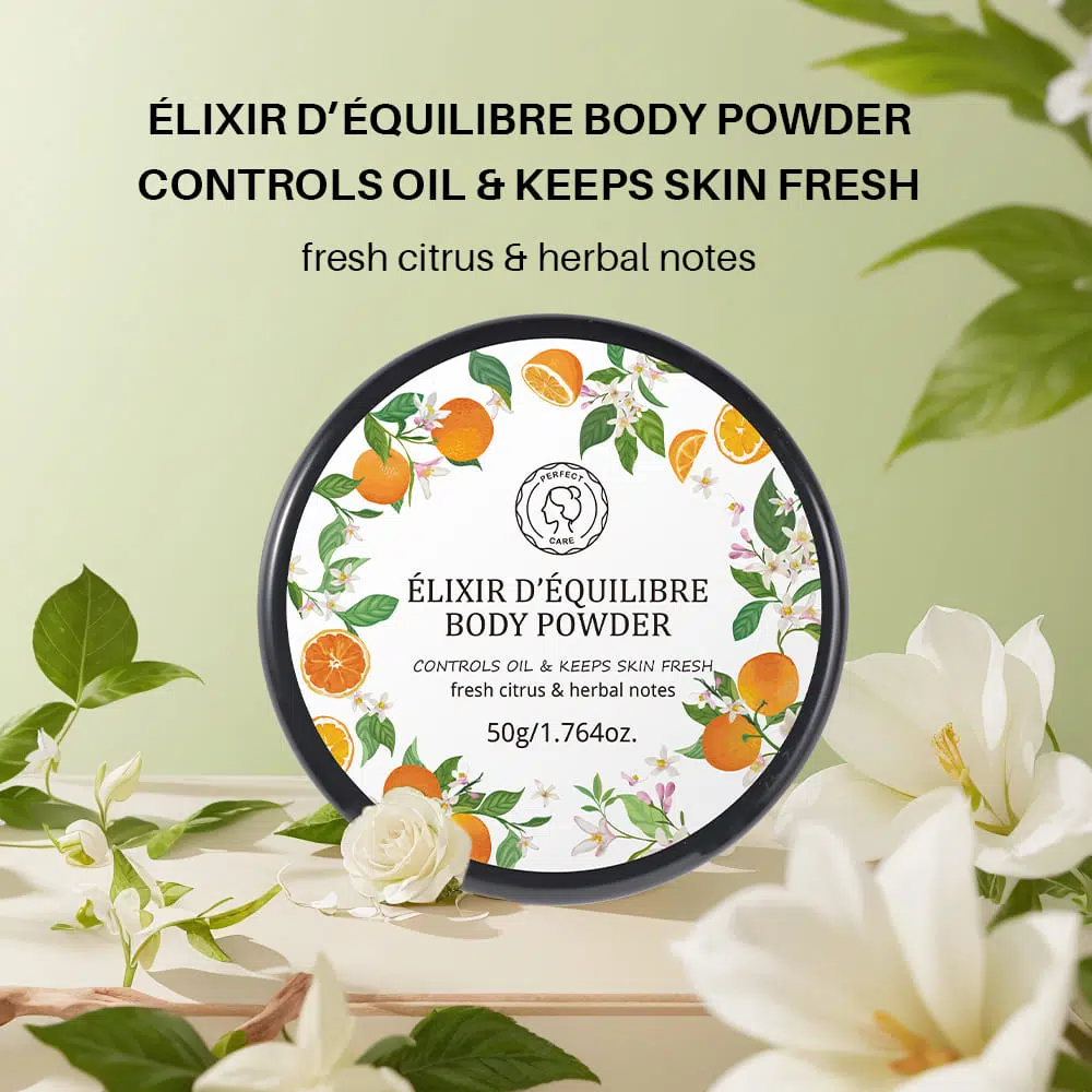Body Powder with Puff, Private Label Skincare Manufacturer Body Powder with Puff, Private Label Skincare Manufacturer