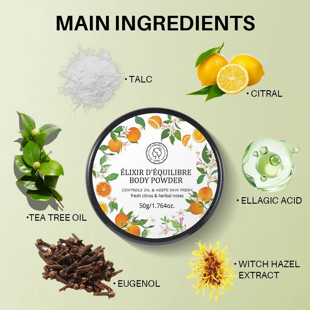 Body Powder with Puff, Private Label Skincare Manufacturer Body Powder with Puff, Private Label Skincare Manufacturer