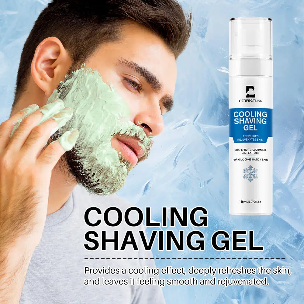 Cooling Shaving Gel,Mens Grooming, Beard Care Private Label Cooling Shaving Gel,Mens Grooming, Beard Care Private Label
