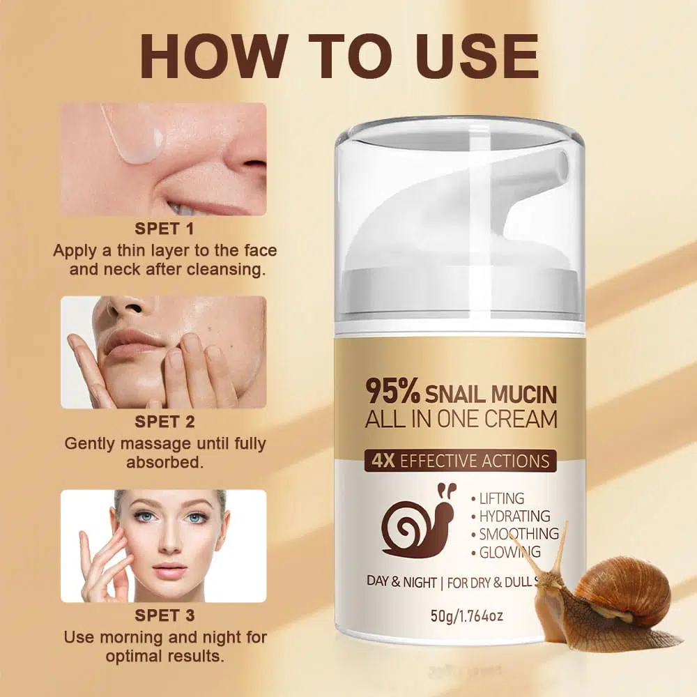 Snail Mucin Cream,Skincare OEM,Private Label Snail Mucin Cream,Skincare OEM,Private Label