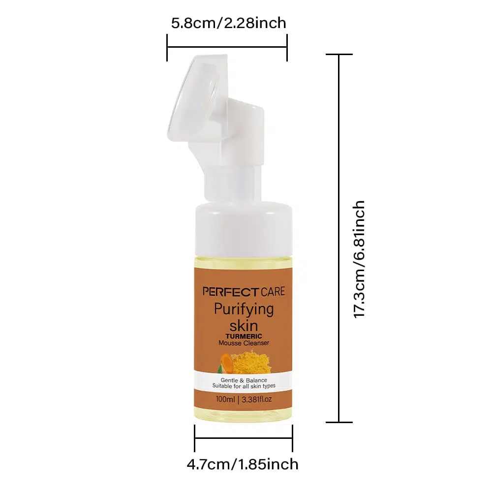 Turmeric Mousse Cleanser,Skincare Facial Cleanser Manufacturer size of Turmeric Mousse Cleanser,Skincare Facial Cleanser Manufacturer
