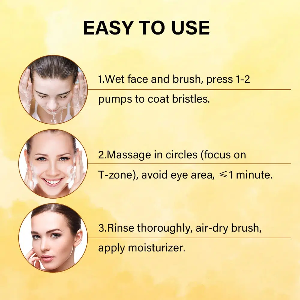 Turmeric Mousse Cleanser,Skincare Facial Cleanser Manufacturer