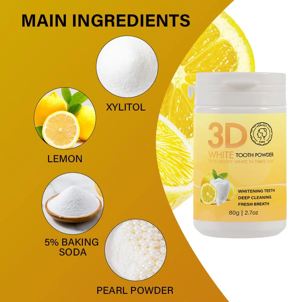 Pure White Tooth Powder OEM And Private Label