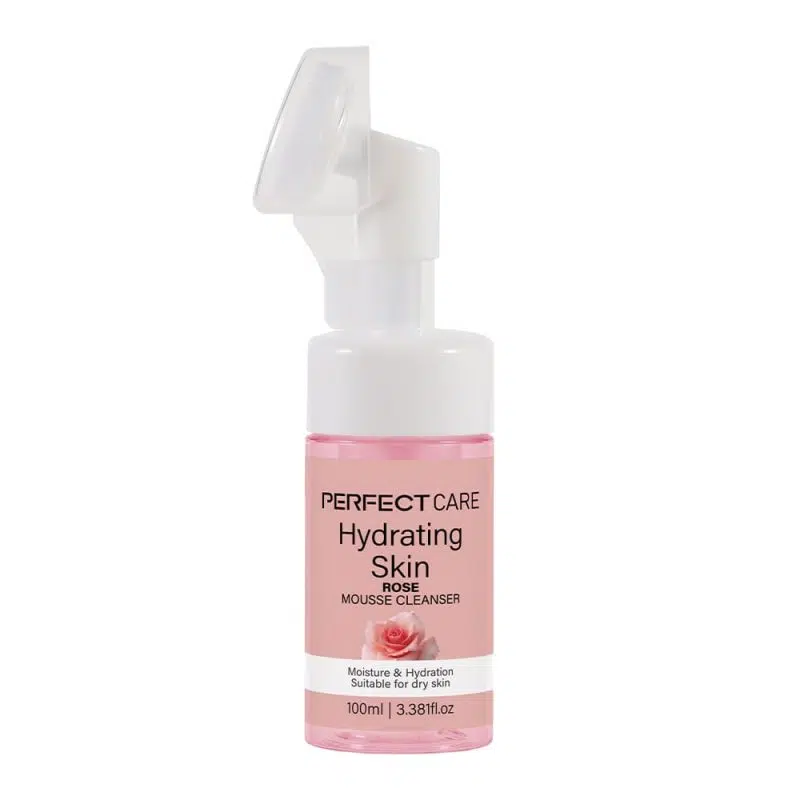 Rose Mousse Foam Cleanser,Skincare Facial Cleanser Factory