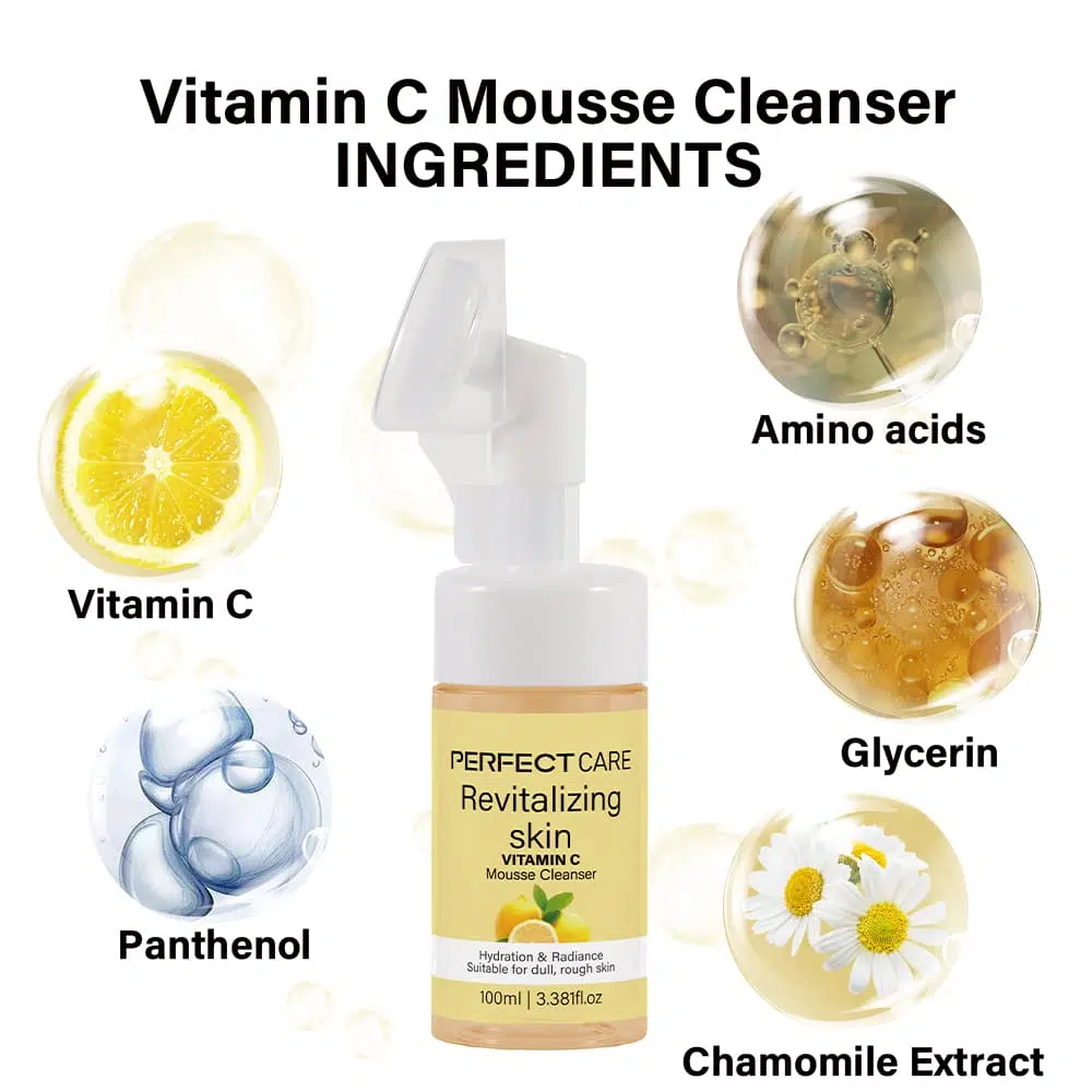 Vitamin C Mousse Cleanser, Facial Care Products Manufacturer