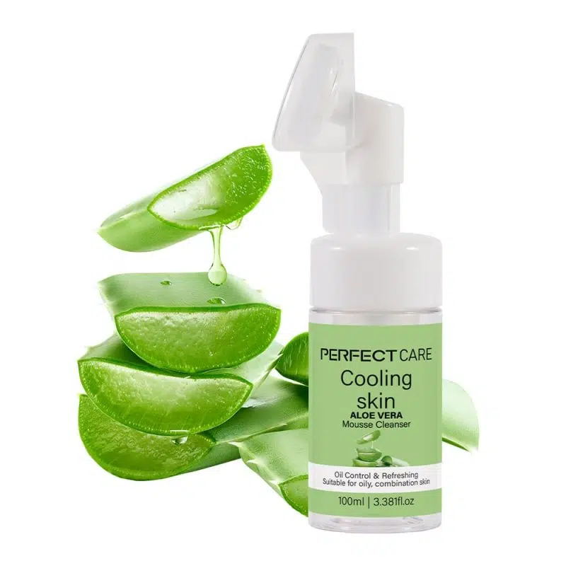 Aloe Vera Mousse Cleanser, Private Label Facial Skincare Product