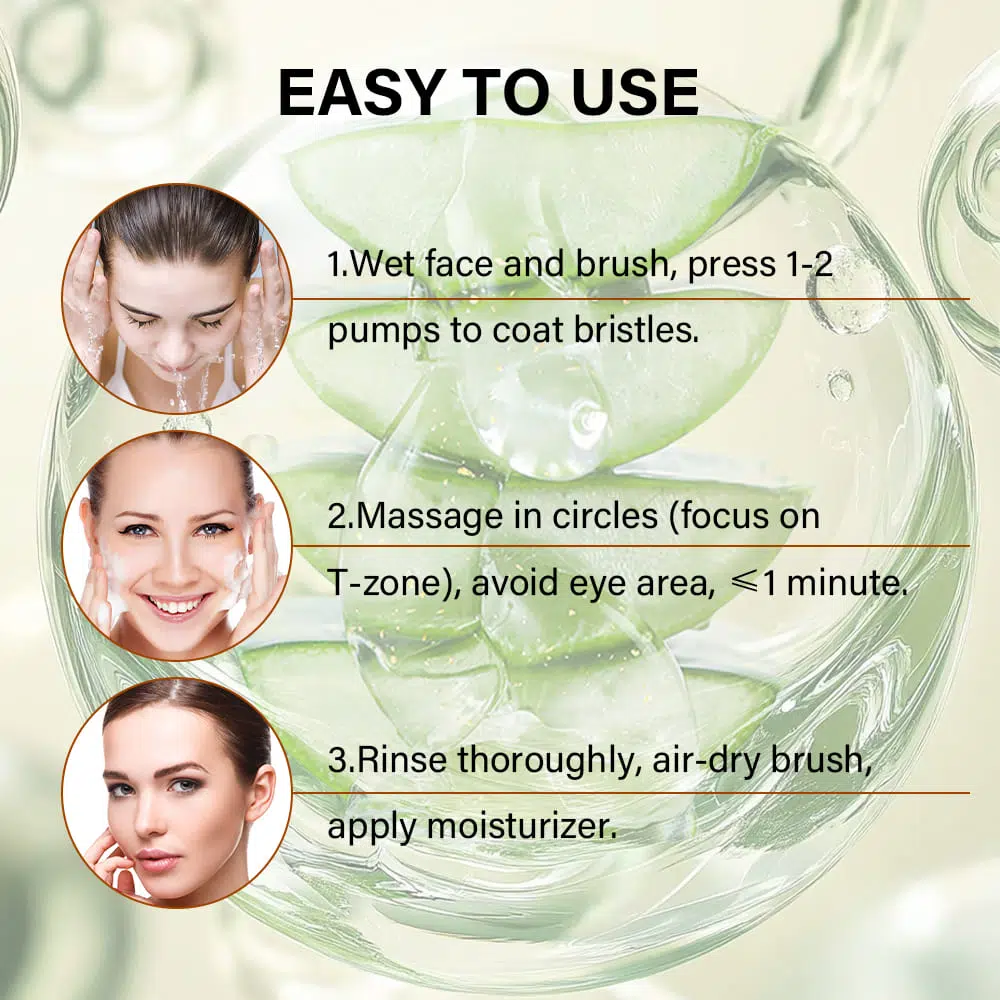 Aloe Vera Mousse Cleanser, Private Label Facial Skincare Product