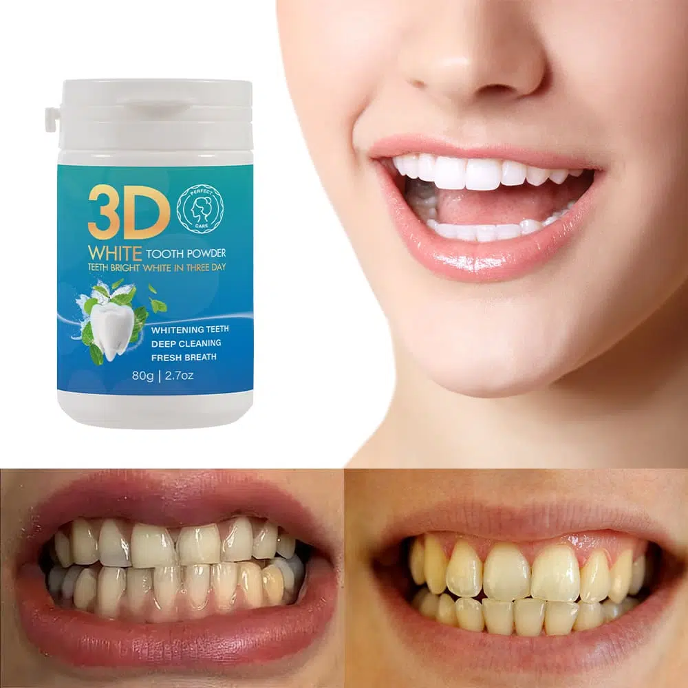 White Tooth Powder White Label, Cosmetics Manufacturing