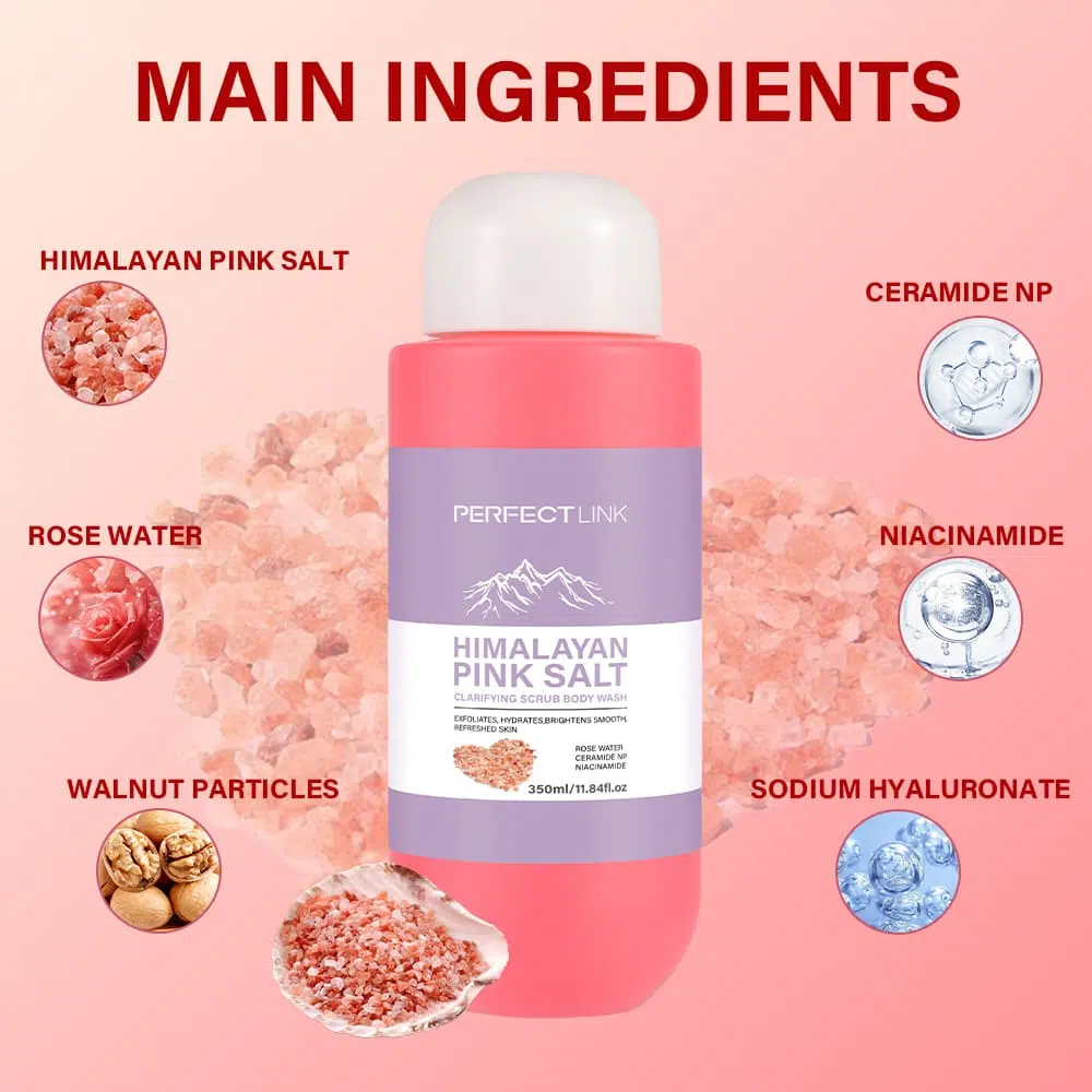 Pink Himalayan Salt Body Wash,Bodywash Manufacturer