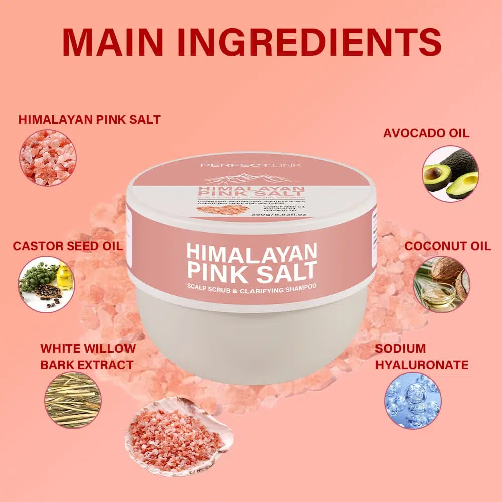 Himalayan Pink Salt Shampoo,Shampoo Manufacturer China Main ingredients