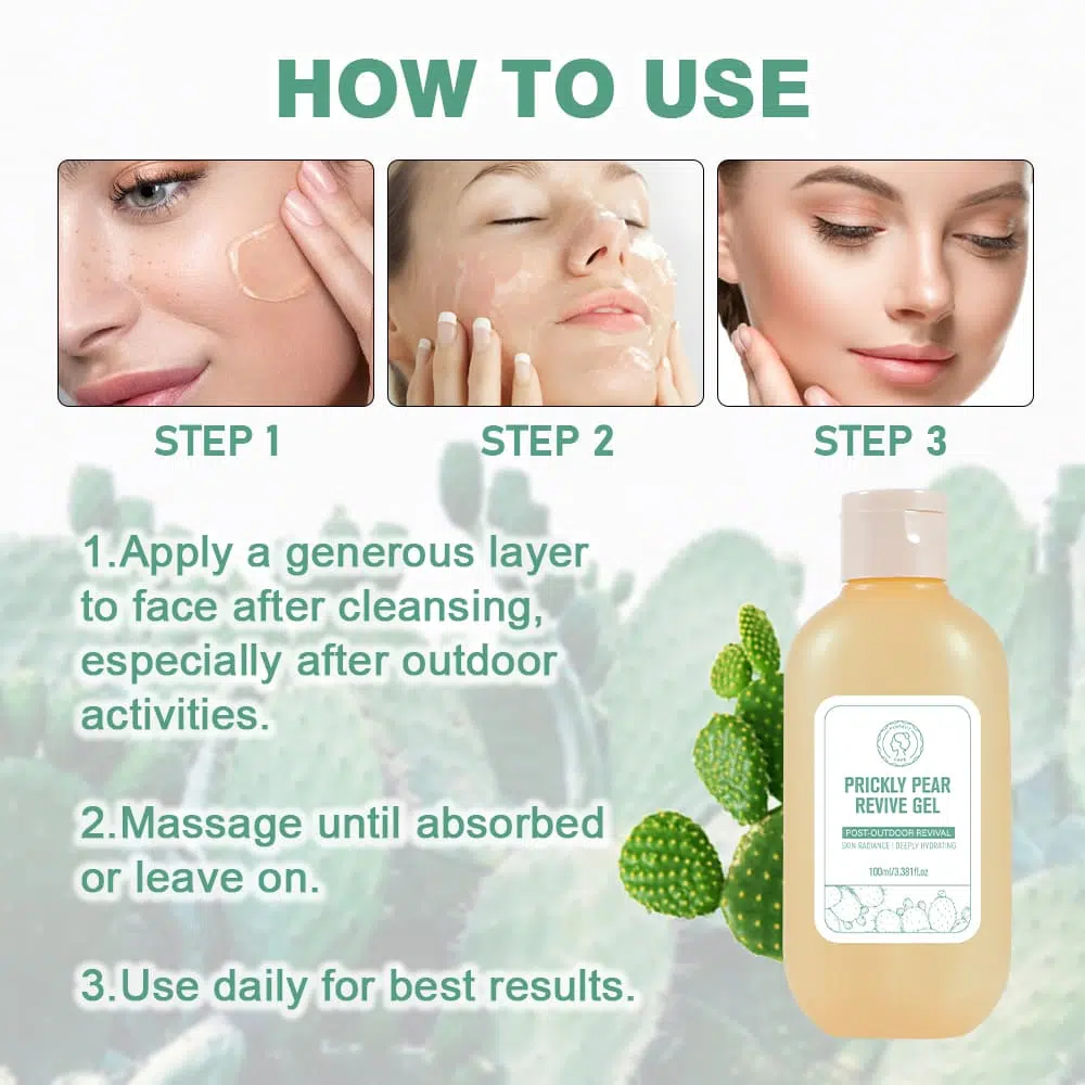 Prickly Pear Revive Skin Gel,Skincare Manufacturer In China Prickly Pear Revive Skin Gel,Skincare Manufacturer In China