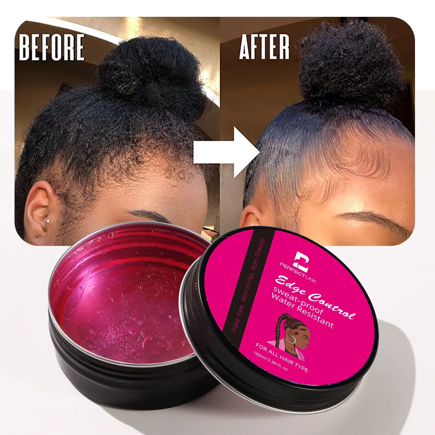 Edge Control for Black Hair, Hairstyling Products Manufacturer Edge Control for Black Hair, Hairstyling Products Manufacturer