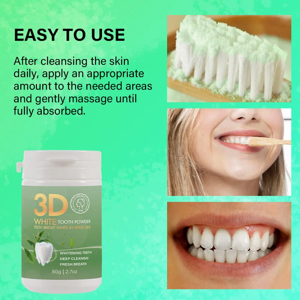 Perfectcare 3D White Tooth Powder-Cosmetics Contract Manufacturer instruction-Perfectcare 3D White Tooth Powder-Cosmetics Contract Manufacturer