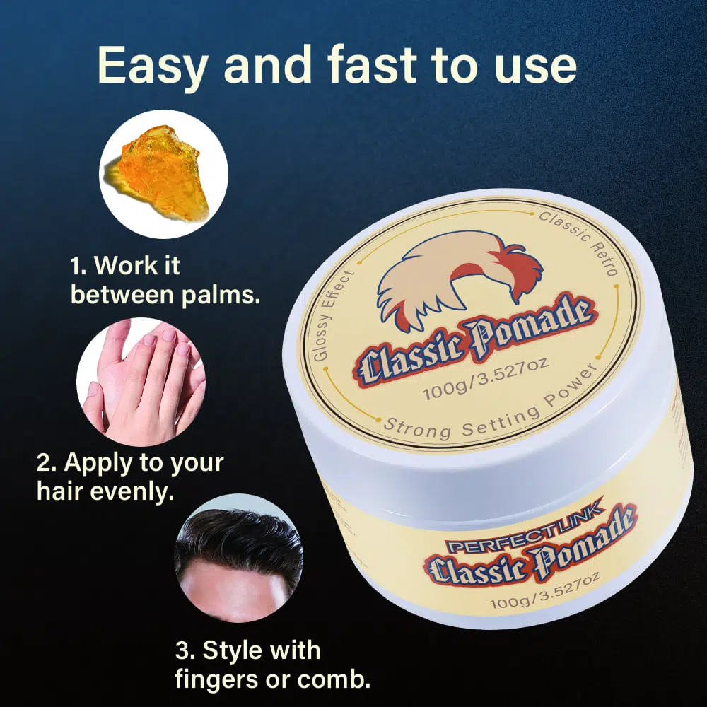 Classic Pomade,Hairstyling Pomade Private Label In China instruction of Classic Pomade,Hairstyling Pomade Private Label In China
