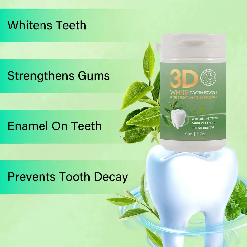 Perfectcare 3D White Tooth Powder-Cosmetics Contract Manufacturer function-Perfectcare 3D White Tooth Powder-Cosmetics Contract Manufacturer