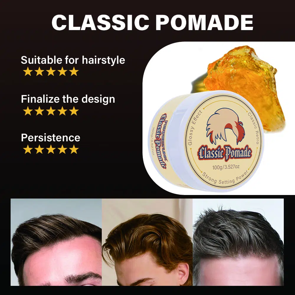 Classic Pomade,Hairstyling Pomade Private Label In China