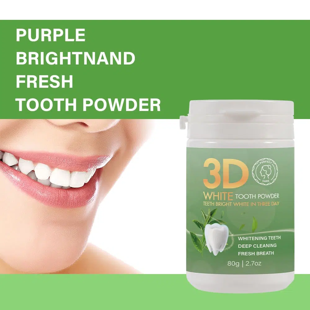 Perfectcare 3D White Tooth Powder-Cosmetics Contract Manufacturer Perfectcare 3D White Tooth Powder-Cosmetics Contract Manufacturer