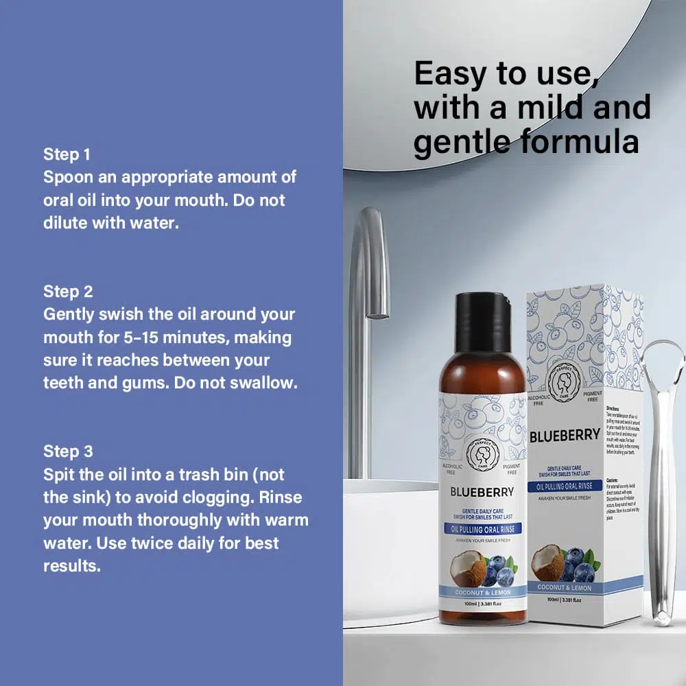Natural Oil Pulling Oral Rinse-Bodycare Products Private Label display-Natural Oil Pulling Oral Rinse-Bodycare Products Private Label