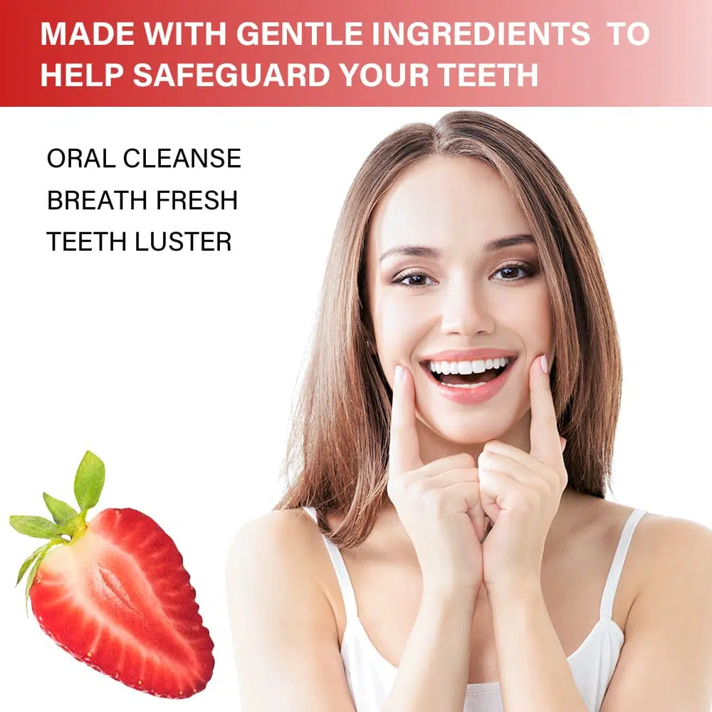 Whitening Mouthwash with Strawberry | Bodycare Manufacturer Whitening Mouthwash with Strawberry | Bodycare Manufacturer