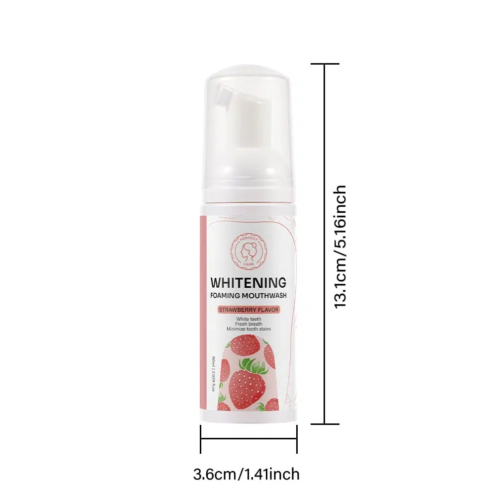 Whitening Mouthwash with Strawberry | Bodycare Manufacturer Whitening Mouthwash with Strawberry | Bodycare Manufacturer