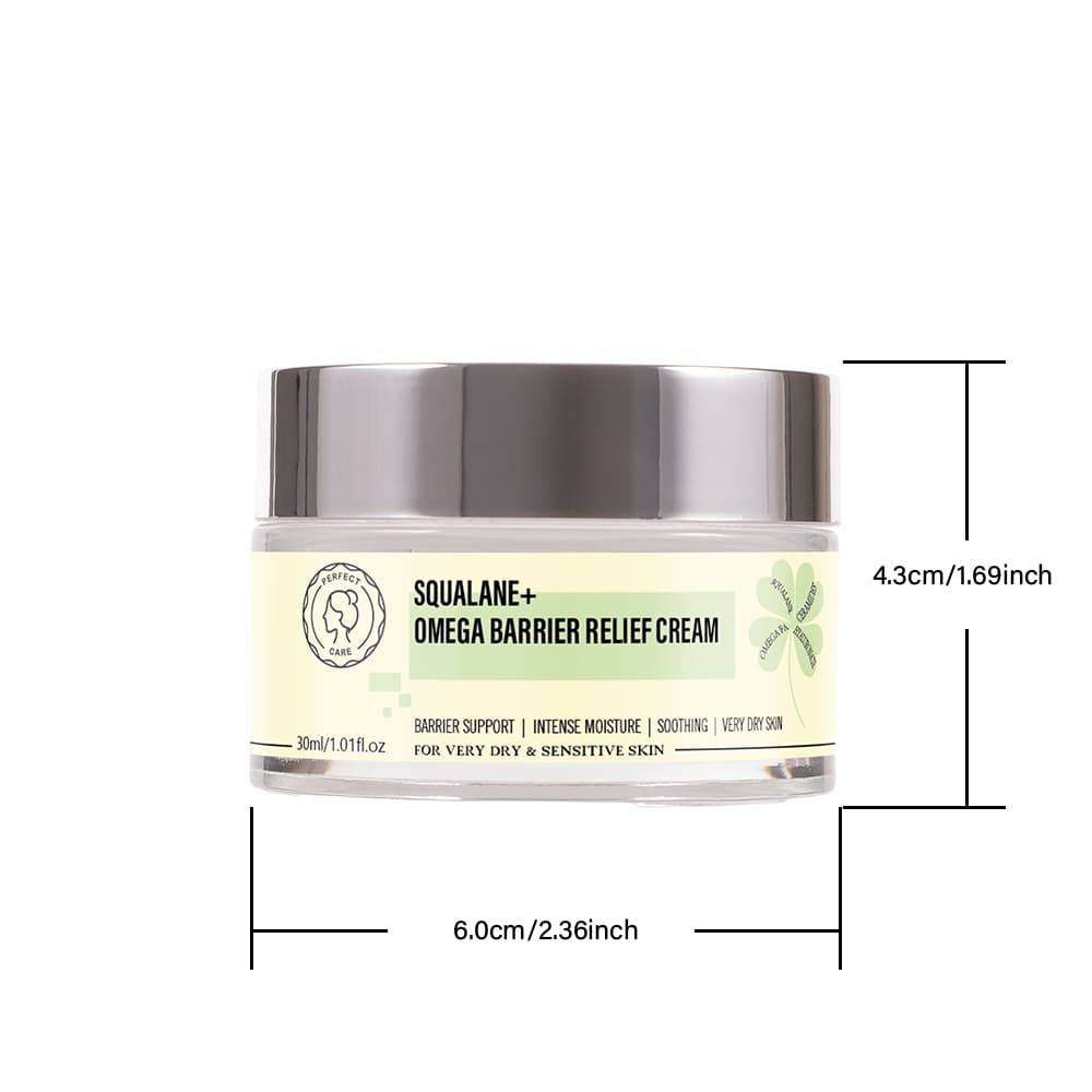 Squalane+ Omega Barrier Relief Cream, OEM Skincare Supplier Size of Squalane+ Omega Barrier Relief Cream, OEM Skincare Supplier