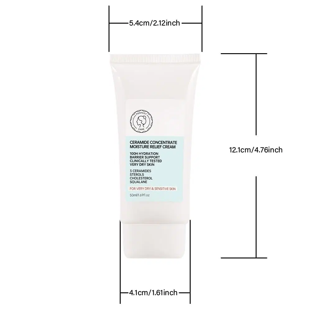SIZE of Perfectcare Moisture Relief Cream Private Label Perfectcare Moisture Relief Cream Private Label