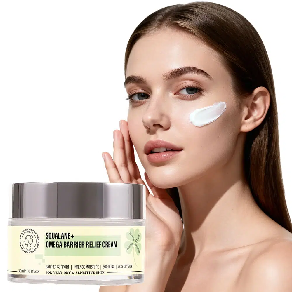 Squalane+ Omega Barrier Relief Cream, OEM Skincare Supplier Squalane+ Omega Barrier Relief Cream, OEM Skincare Supplier