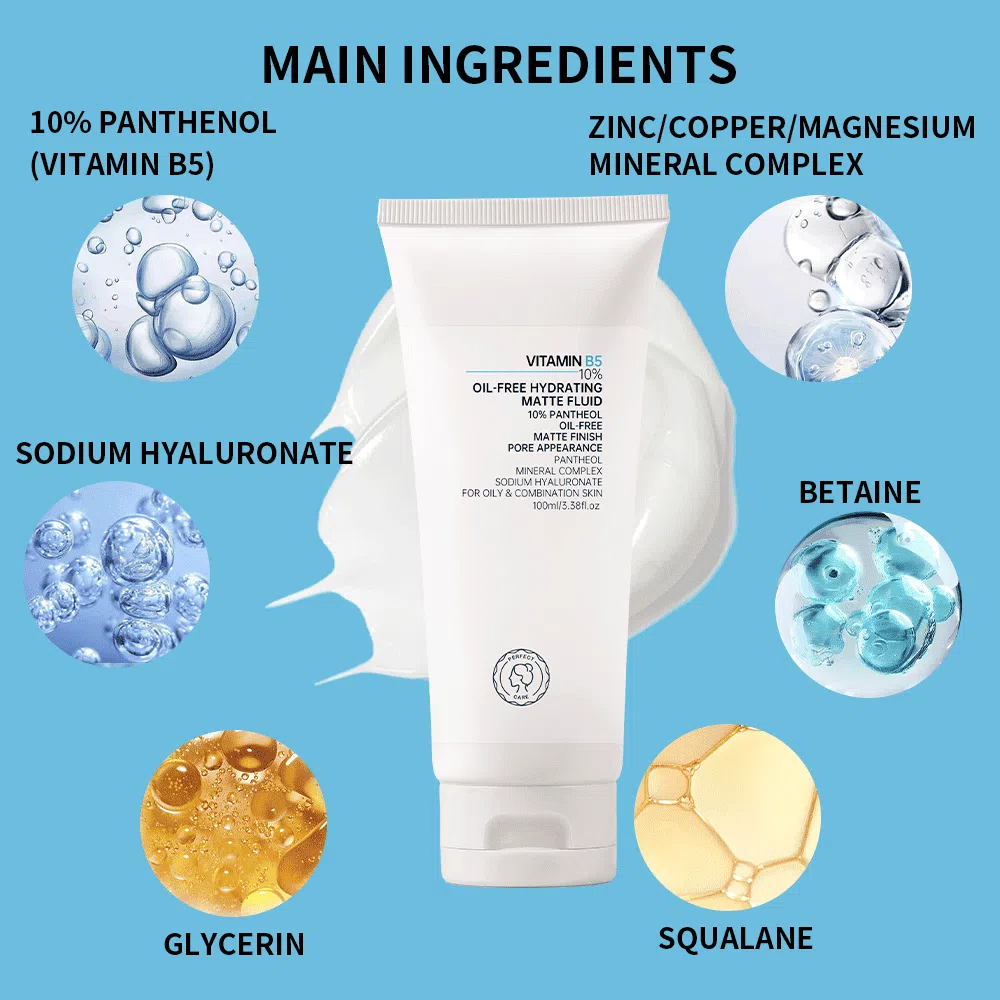 ingredients Hydrating Matte Fluid,Makeup Products Manufacturer